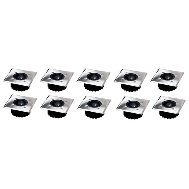 10x Led Solar-bodeneinbauleuchte Bodenstrahler Bodeneinbaustrahler Solarlampe 10x Led Solar-bodeneinbauleuchte Bodenstrahler Bodeneinbaustrahler Solarlampe
