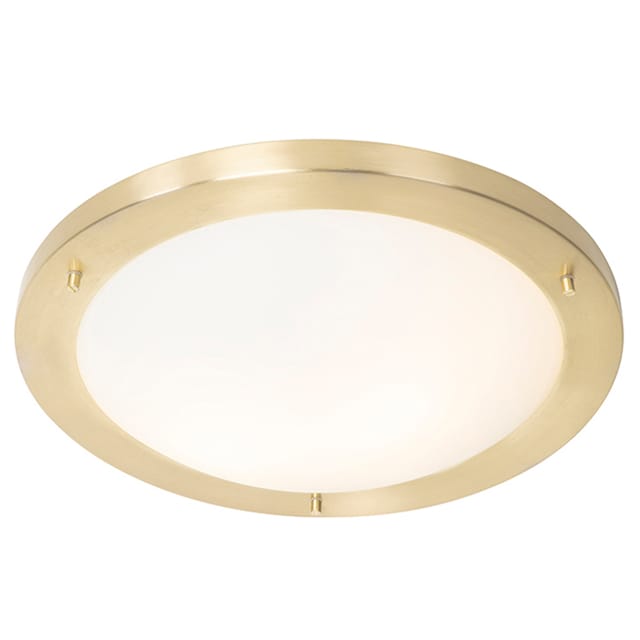 Moderne Deckenleuchte Gold 41 Cm Ip44 - Yuma