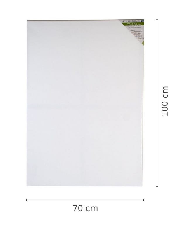 Artist Keilrahmen 70x100cm Leinwand Holzrahmen Malwand Künstlerleinwand Bilder