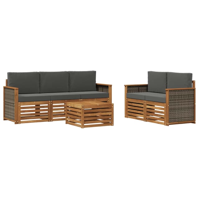 vidaXL Sofagarnituren Massivholz Akazie 3384018