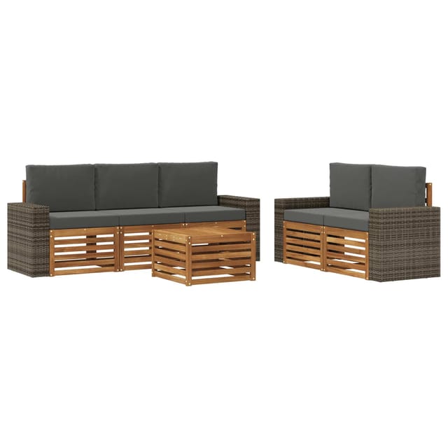 vidaXL Sofagarnituren Massivholz Akazie 3384038