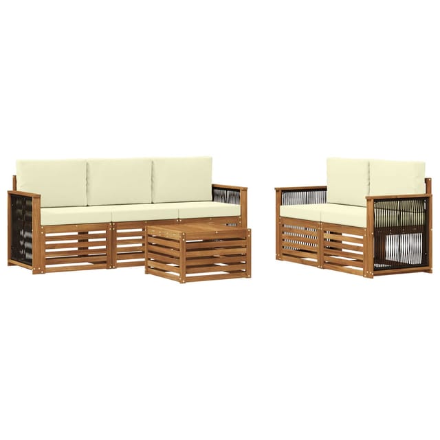 vidaXL Sofagarnituren Massivholz Akazie 3384021