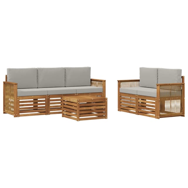 vidaXL Sofagarnituren Massivholz Akazie 3384027