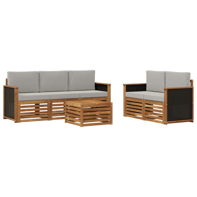 vidaXL Sofagarnituren Massivholz Akazie 3384012