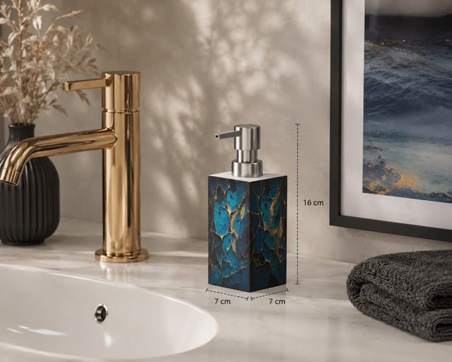 SANILO Seifenspender Marmor Cobalt