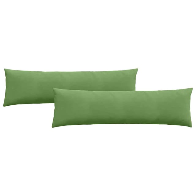 vidaXL Sofakissen 2 Stück Hellgrün 145 x 40 cm Cordstoff 42013845