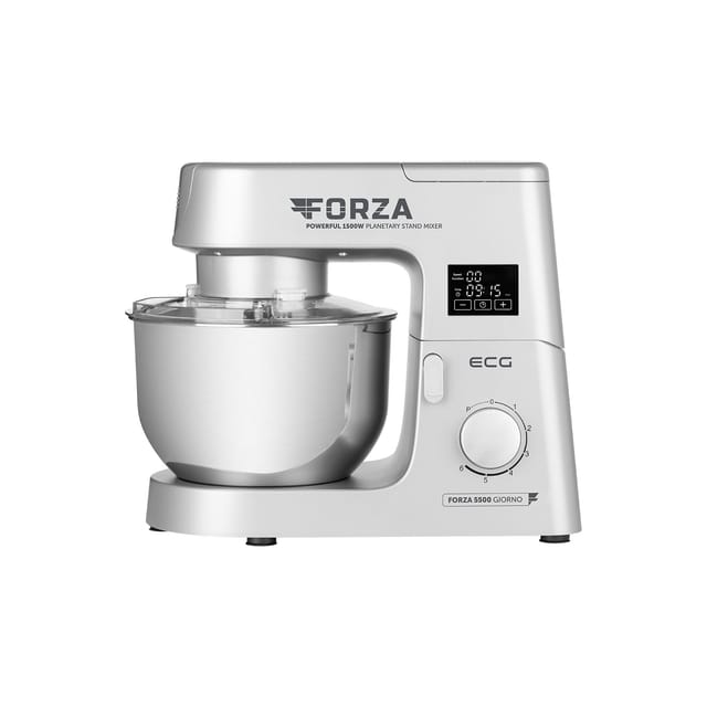 ECG Küchenmaschine FORZA 5500 Giorno Argento