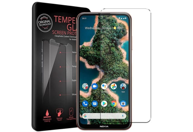CoolGadget Schutzfolie Panzerfolie für Nokia X20 / X10, (9H Härtegrad, 2x Schutzglas, 1xReinigungset), Displayfolie Panzer Schutzfolie 2 Stück für Nokia X20 / X10 Glas Folie