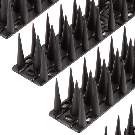 Anti-tauben-spike，taubenabwehrspitze 1,9 M, Taubenabwehrspitze Zur Vogelabwehr, Taubenabwehrspitzen Für Balkone, Dachgärten Oder Als Sichtschutz, Schwarz