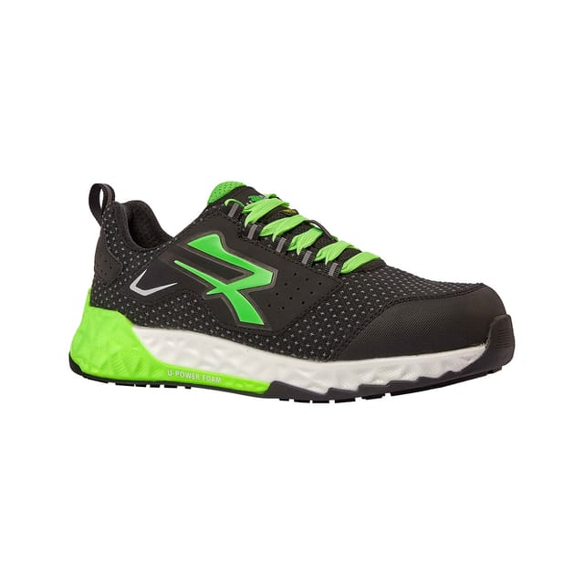 U-power Viserys Esd S3s Hi Hro Fo Sr Sicherheitsschuhe - 41 Eu - Schwarz / Grün