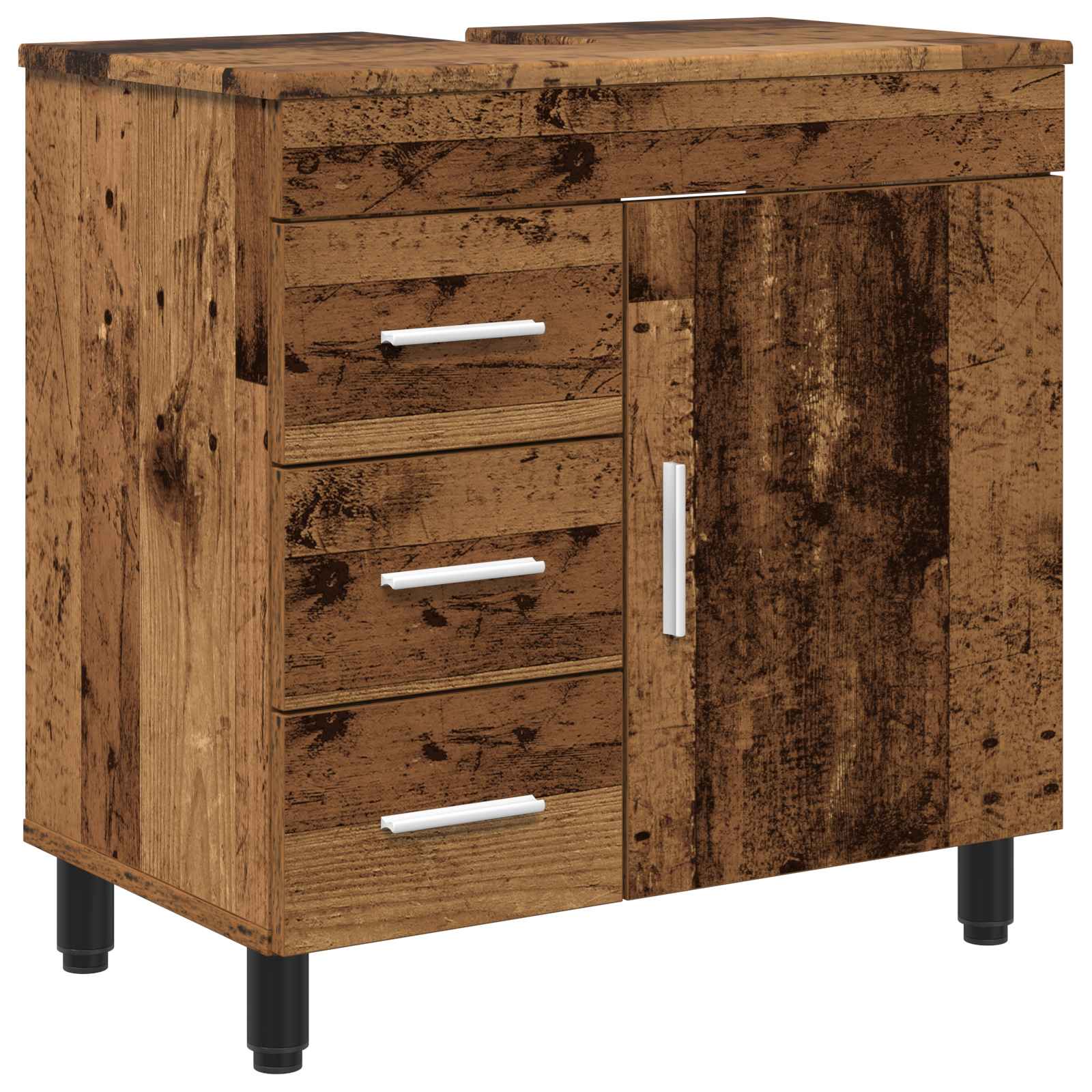 Waschtisch Altholz 60 X 35 X 60 Cm Holzwerkstoff Vidaxl