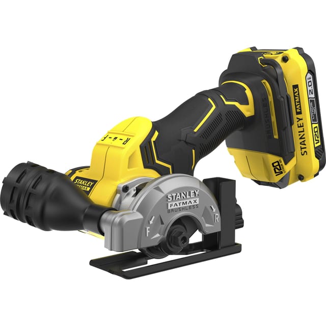 Stanley Werkzeug - 18v Akku-universalschneider 76 Mm, 2x Akku 2,0 Ah Li-ion, Ladegerät Sfmcm300d2-qw