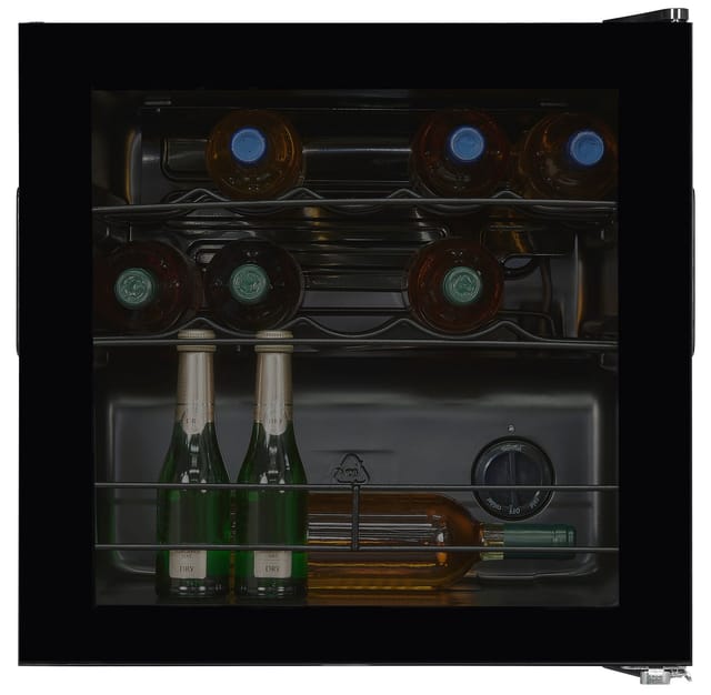Exquisit Weinkühler »WS1-12-GT-030G «, BxHxL: 490 x 492 x 440 cm, 43 l, schwarz