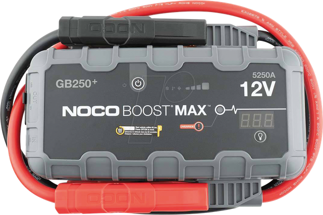 NOCO GB250 - KFZ- Starthilfe, JumpStarter, Li-Ion, 5250 A, USB