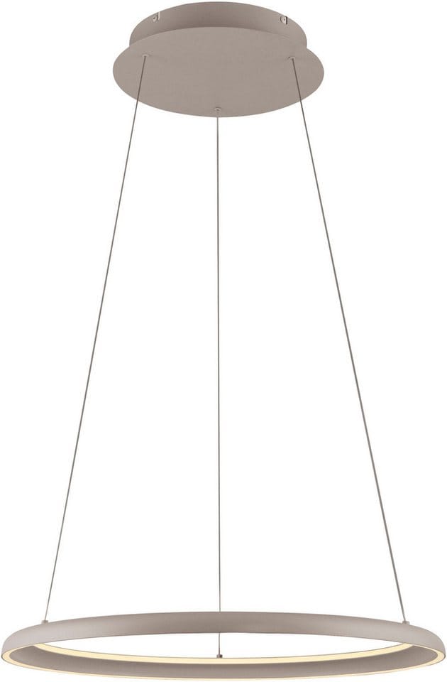 SCHÖNER WOHNEN-Kollektion LED Pendelleuchte QUILLO, Dimmfunktion, LED fest integriert, Warmweiß, SCHÖNER WOHNEN Kollektion, SimplyDim, Memoryfunktion, Comfort-Lift