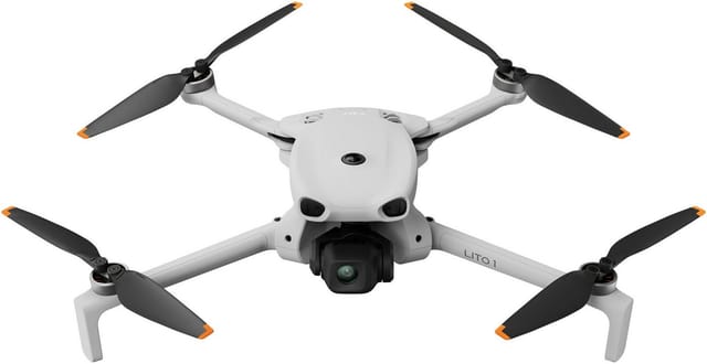 DJI Lito 1 Fly More Combo (DJI RC-N3) Drohne (4K Ultra HD, Set, DJI RC-N3 Fernsteuerung, 3 Akkus, Ladestation und Tasche)