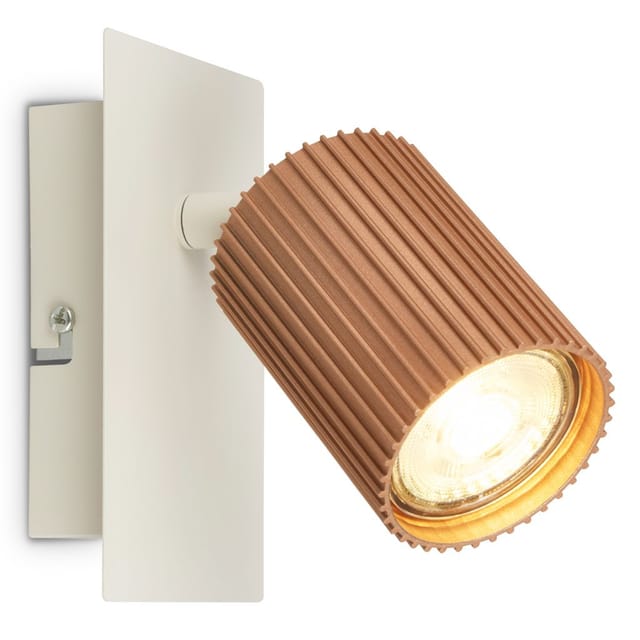 Briloner Wandleuchte Schwenkbar 13x8x9 Cm Gu10 Fassung Max. 9w Coffee-warm Grey - Wandlampe Schlafzimmer Flur Wohnzimmer