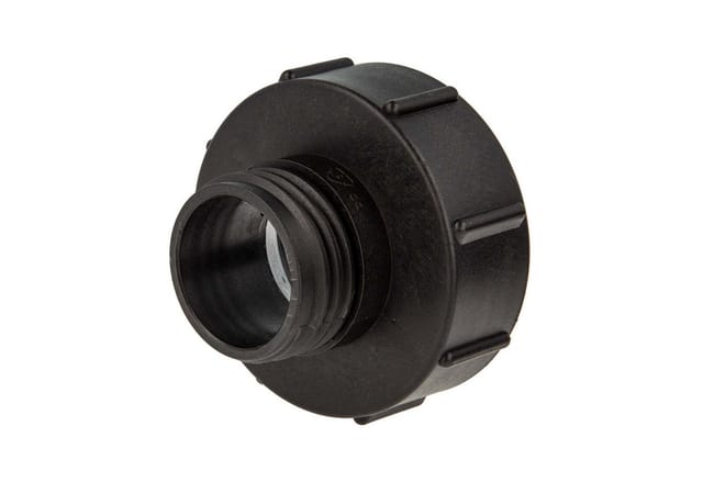 Tecuro - Ibc Adapter Mit Grobgewinde S100 X 8 Auf Aussengewinde S60 X 6, Hdpe
