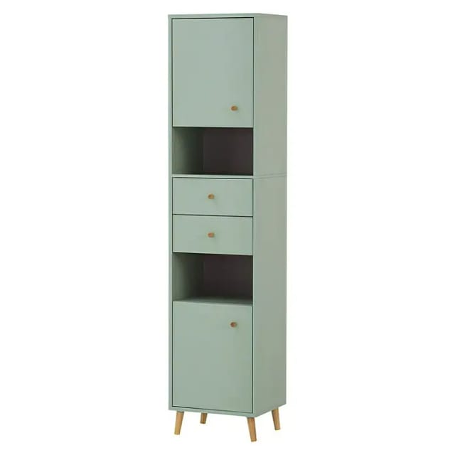 Schildmeyer Bjarne Hochschrank (B x T x H: 40,3 x 33,05 x 180,6 cm, Pistazie, Matt)