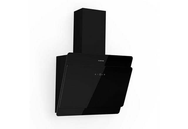 Klarstein Aurica 60 Dunstabzugshaube 60cm 600 m³/h LED Touch Glas Schwarz