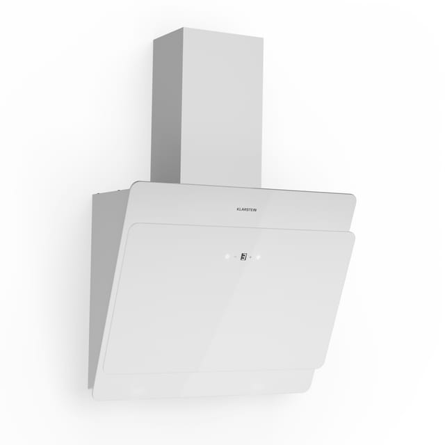 Klarstein Klarstein Aurica 60 Dunstabzugshaube 60cm 600 m³/h LED Touch Glas Weiß