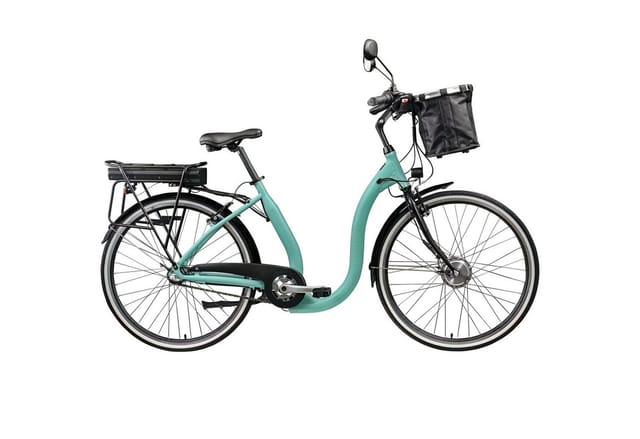 Tretwerk Linea 28 Zoll E Bike Damen Pedelec 3 Gänge Elektrofahrrad 374 Wh E Fahrrad Citybike