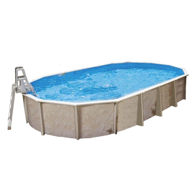 Interhiva Diana Aufstellbeckenset Ovalform 730 x 360 x 132 cm