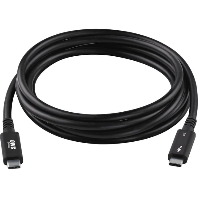 OWC 2.0 Meter USB-C Cable Thunderbolt 4 + 5 80/120mb