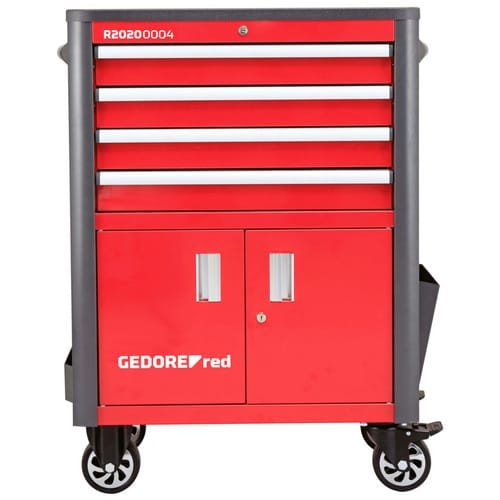 R20200004 Werkstattwagen WINGMAN 4 Schubladen 1034x724x470 mm