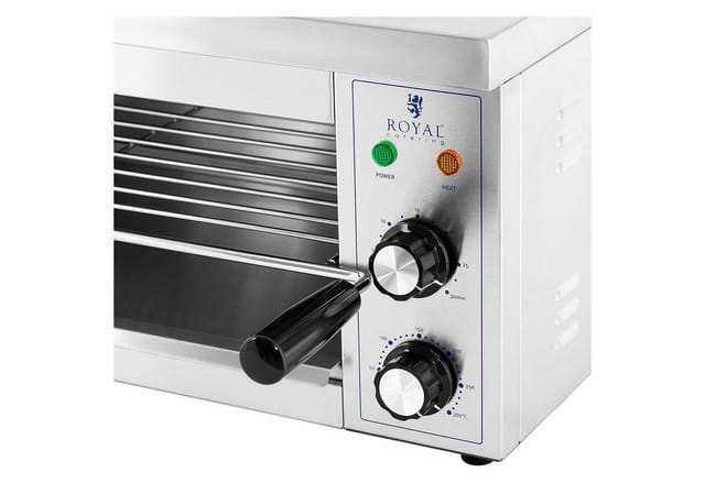 Royal Catering Elektrogrill Salamander Grill 2.500 W Toaster 50 - 300°C Überbackgerät Küche Gastro, 2500 W, verschiedene Größen
