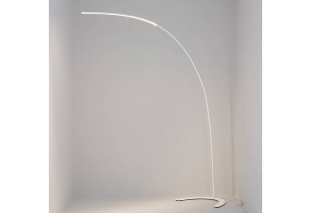 Led Stehlampe (bogenleuchte) 'danua' Aus Metall Dimmbar Für Wohnzimmer & Esszimmer Von Lindby