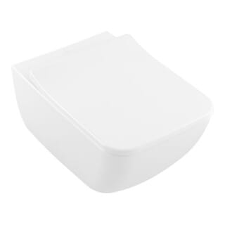 Villeroy&boch - Collaro - Wand-wc Mit Sitz Slim, Softclosing, Directflush, Ceramicplus, Weiß 4626rsr1