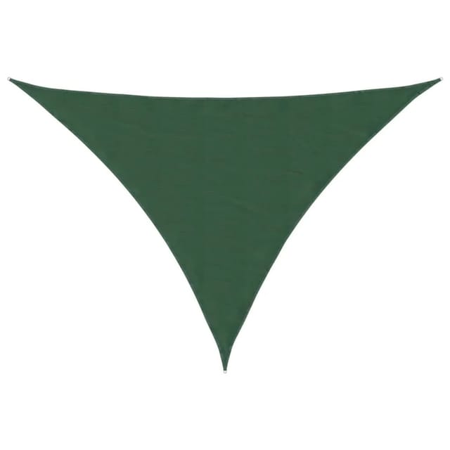 vidaXL Sonnensegel Oxford-Gewebe Dreieckig 2,5x2,5x3,5 m Dunkelgrün 135499