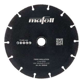 Mafell Sägeblatt KSB-FI 185 HW 185 x 3 x 20 mm Z14 CC Fibre Insulation