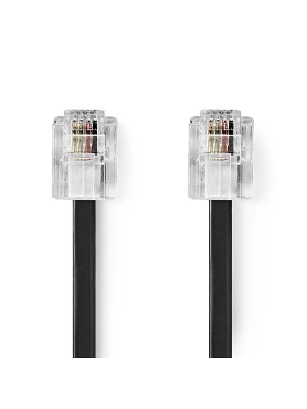 Nedis TCGL90200BK20 telephone cable