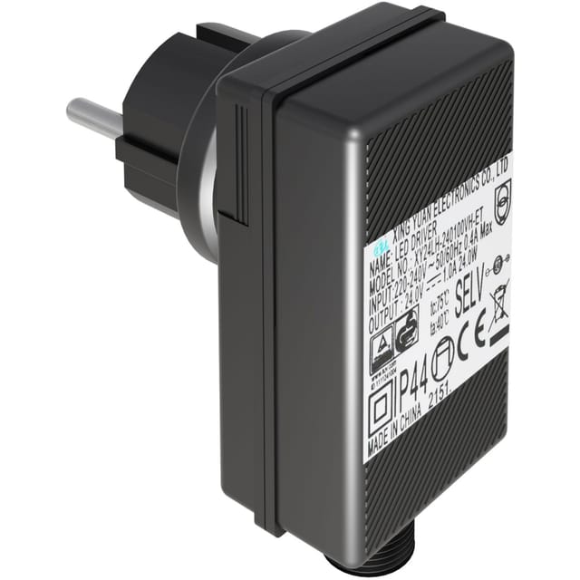 TraumGarten System Licht Trafo (230 V) 230 V -> 24 V, 24 Watt (ca. 2 Elemente kompakt)