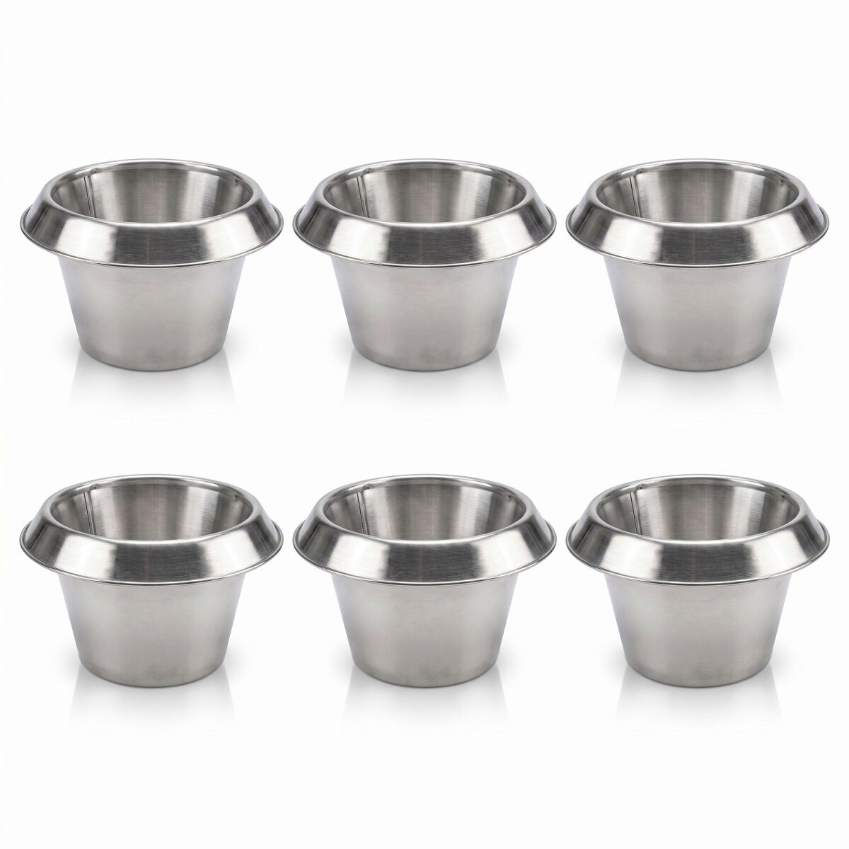 SchneckenStopp Schneckenkragen feuerverzinkt klein Set 6 Stück