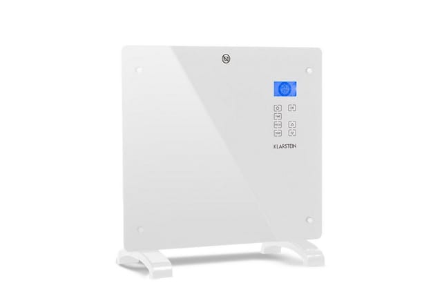 Klarstein - Norderney Konvektions-heizgerät Thermostat Timer 1000w 20m² Weiß