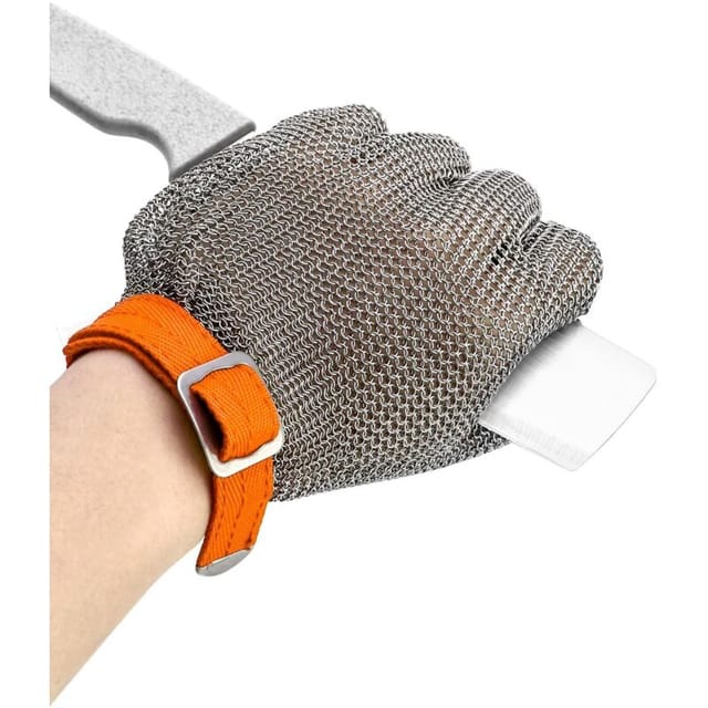 Schnittfeste Handschuhe, Schutzklasse 5, Hochleistungs-arbeitshandschuhe Aus Edelstahl 316l Für Küchen