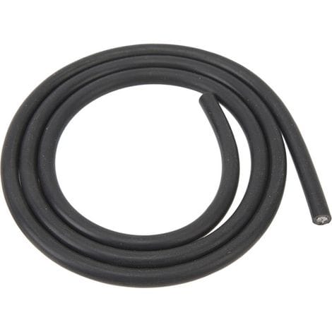 7-mm-zündkabel, 1 M Länge, Pvc-mantel, Isolierter Kupferkern Für Auto- Und Motorradmotoren, Schwarz