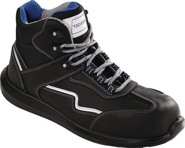 Tecwerk Sicherheitsstiefel Juist Gr.43 W.11 Schwarz S3s Fo Sr En Iso 20345:2022