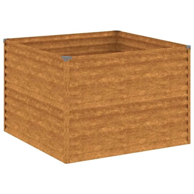 Hochbeet 100x100x69 Cm Cortenstahl Vidaxl