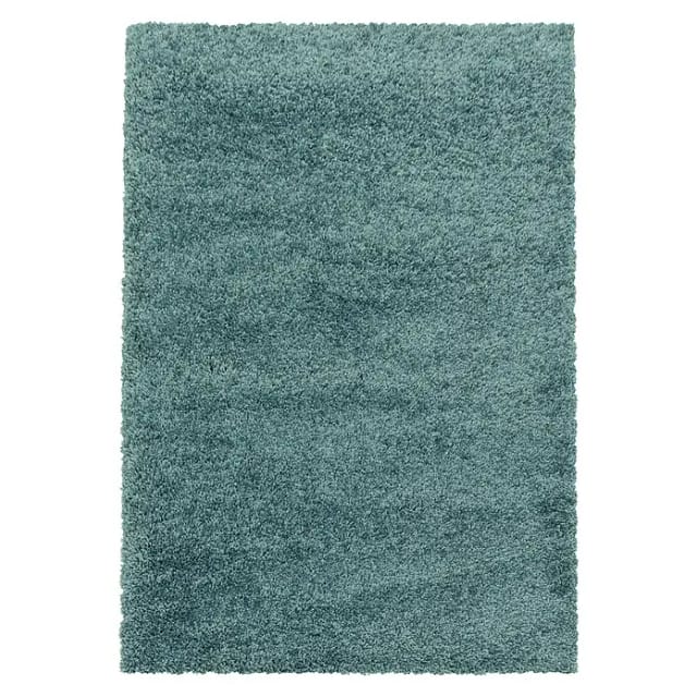 Hochflorteppich Sydney 3000 (Aqua, 340 x 240 cm, 100% Polypropylen)