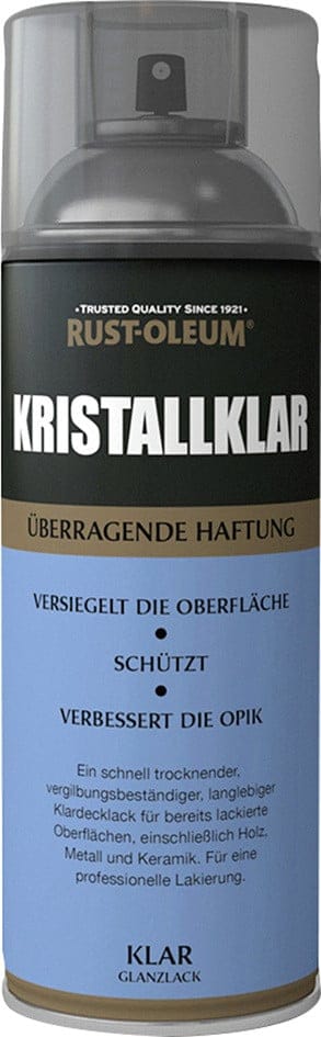 Rust-Oleum Sprühlack Kristallklar 400 ml glanz
