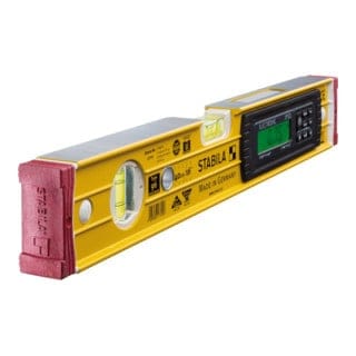 STABILA Elektronik-Wasserwaage TECH 196 electronic IP 65, 40 cm, mit Wasserwaagen-Tasche
