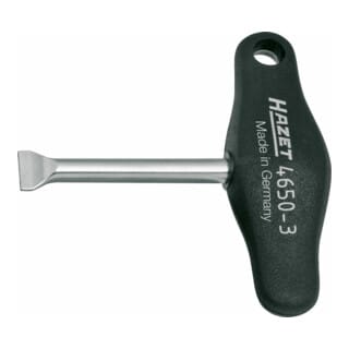 HAZET Batteriestopfen-Dreher 4650-3 Schlitz Profil 1.7 x 14.5