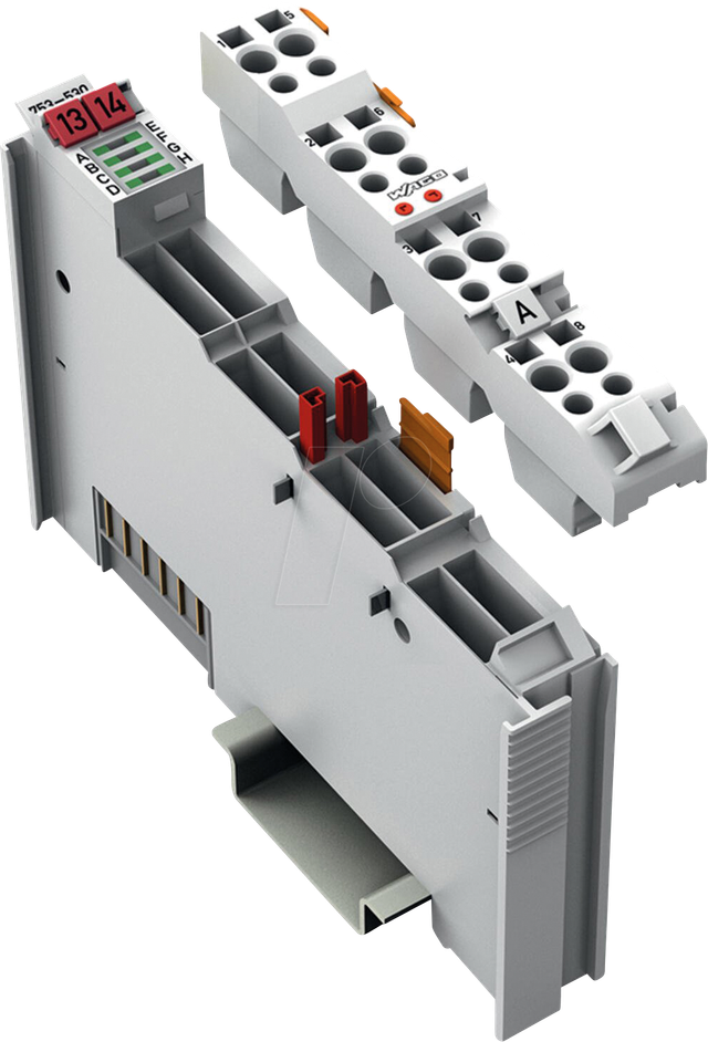 WAGO 753-530 - 8-Kanal-Digitalausgang, 24 V DC, 0,5 A