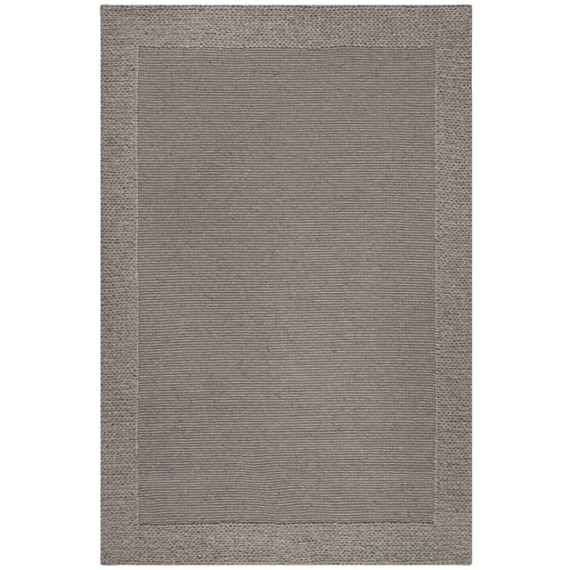 Exklusiver Wohnzimmerteppich "Calder", Wolle-Polyester-Mix, Farbe: Grau, 160x230 cm Kadima Design