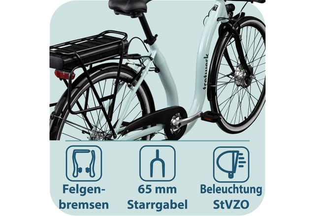 Tretwerk Linea hellblau