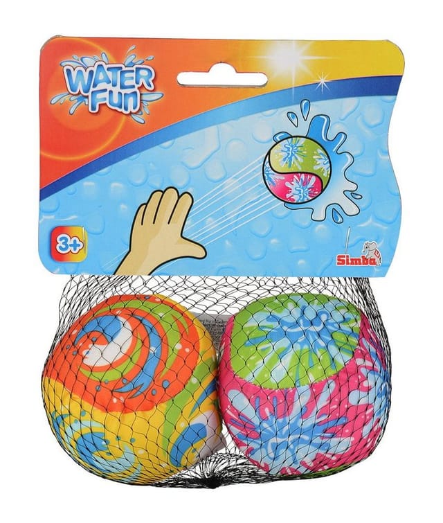 SIMBA Wasserspiel Outdoor Wasserspielzeug 2 Wasserbomben Bälle Water Fun 107799978